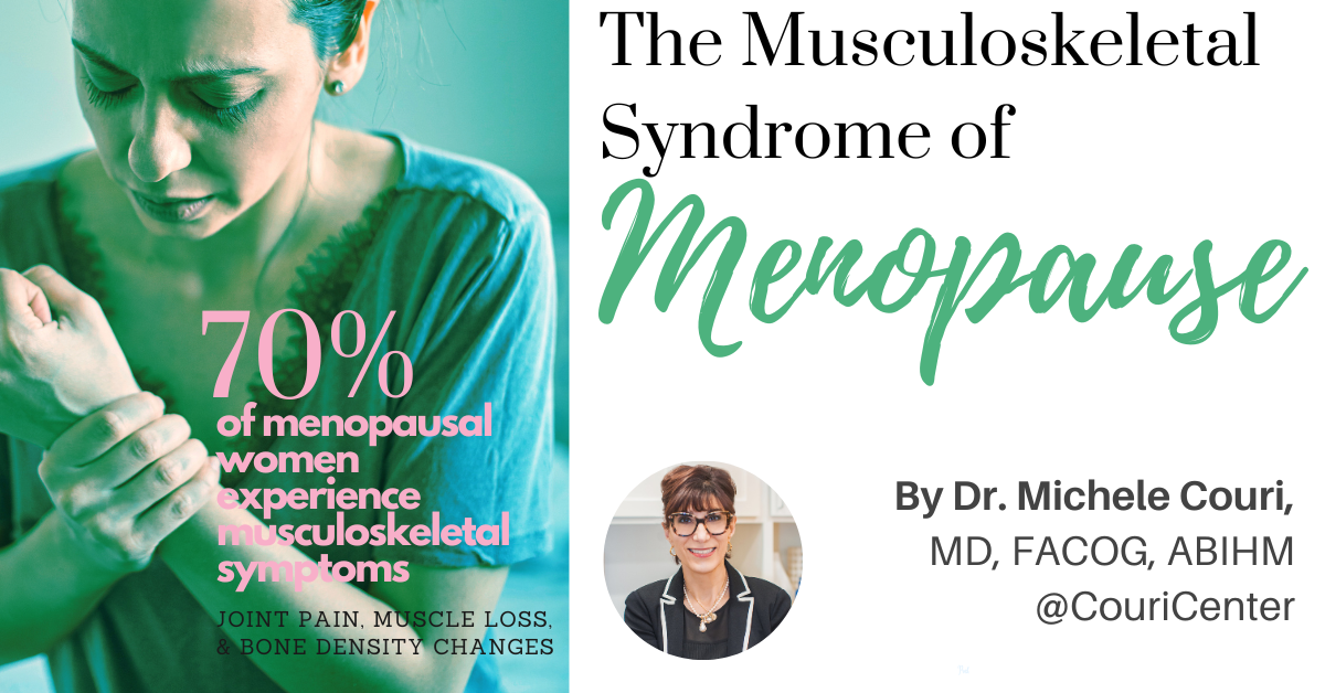 The Musculoskeletal Syndrome of Menopause By Dr. Couri OCT 2024